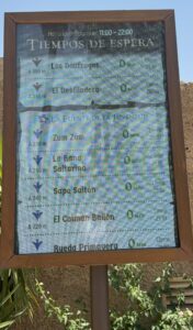 tiempos de espera isla mágica